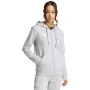 adidas Damen Entrada 26 Full-Zip Kapuzenpullover Grau S