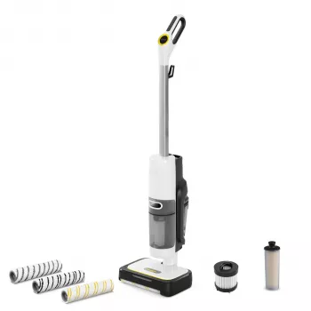 Kärcher SCV 4 Deluxe Select Dampfreiniger mit 2-stufiger Dampfregulierung, 1,3 L Tank, 2000 W, EasyFix-Bodendüse, Nachfüllfunktion