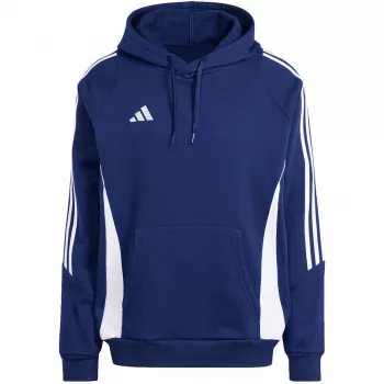 adidas Tiro 24 Sweat Hooded Blau IR7546 Herren Fußball Kapuzenpullover