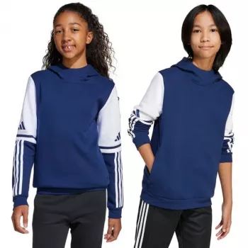adidas Squadra 25 Sweat Hoody Kinder Team Navy Blue 2 / Weiß Größe 116