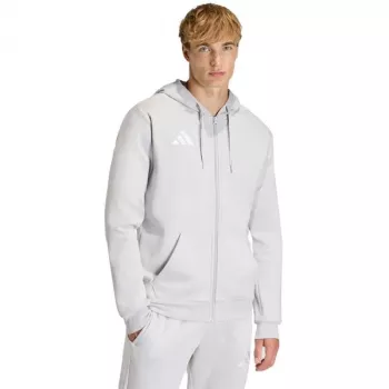 adidas Entrada 26 Full Zip Hoody Herren Grau KF5947 M