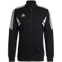 adidas Condivo 22 Trackjacke Herren Schwarz Slim Fit Full Zip AEROREADY Primegreen Recyceltes Polyester HA6252