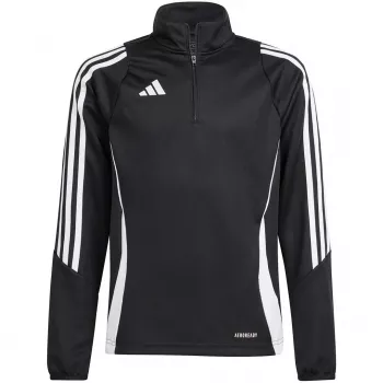 adidas Tiro 24 Trainings-Top Kinder Sweatshirt Schwarz 116cm