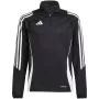 adidas Tiro 24 Trainings-Top Kinder Sweatshirt Schwarz 116cm