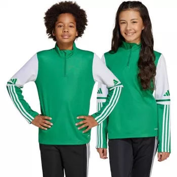 adidas Squadra 25 Trainings-Top für Kinder Grün/Weiß JP3160 164cm