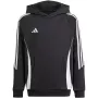 adidas Tiro 24 Hooded Sweatshirt Schwarz IJ5611 140cm