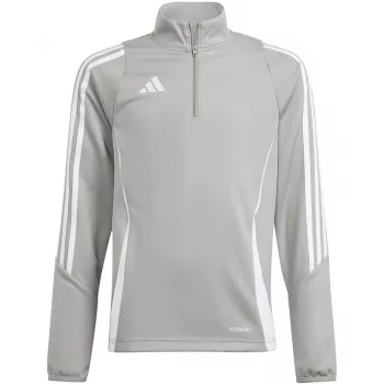 adidas Tiro 24 Trainings-Top Kinder Sweatshirt Grau Four 140cm