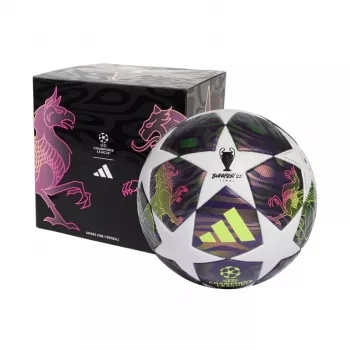 adidas UCL 25/26 Final League Box Fußball Größe 5 Lila/Weiß