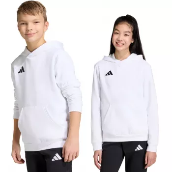 adidas Entrada 26 Kapuzenpullover für Kinder Weiß JZ6561 140cm