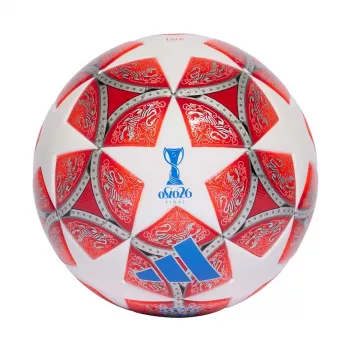 adidas Damen UCL 25/26 Final League Fußball Größe 5 Weiß Rot JW1326