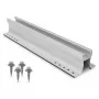 K2 Systems Home K2 2004596 MiniRail 60 Set - 600 mm Aluminium-Solarmontageschiene für Trapezblechdächer