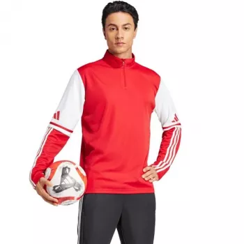 adidas Herren Squadra 25 Trainings-Top Rot/Weiß Größe M
