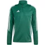 adidas Tiro 24 Trainings-Top Sweatshirt Grün-Weiß IS1040 M