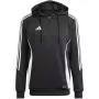 adidas Tiro 24 Training Hooded Herren-Sweatshirt Schwarz IJ9957
