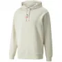 Puma Herren Better Hoodie TR Pullover in Pebble Beige mit Kordelzug-Kapuze und Kängurutasche
