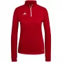 adidas Entrada 22 Top Training Damen-Sweatshirt Rot L