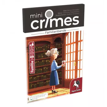 PEGASUS MiniCrimes - Familienbande Krimi-Deduktionsspiel