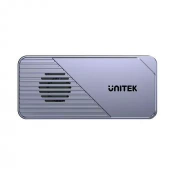 UNITEK USB4 M.2 NVMe SSD-Gehäuse mit aktiver Kühlung, 80Gbps, werkzeuglos, Aluminium, USB-C