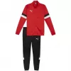 PUMA Herren Team Rise Full-Zip Trainingsanzug Rot/Schwarz 2XL