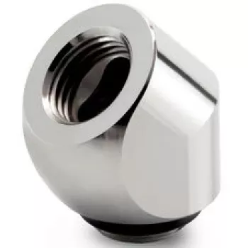Thermal Grizzly DeltaMate Rotary 45° G1/4 Adapter - Glanznickel