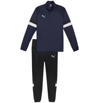 PUMA Herren Team Rise Trainingsanzug Navy Blau Schwarz S 658653