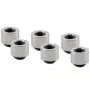 Thermal Grizzly DeltaMate Extender Fitting - MF14, Glanznickel, 6er-Pack