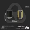 Thermal Grizzly DeltaMate Extender Fitting MF28 - Glanznickel, 6er-Pack