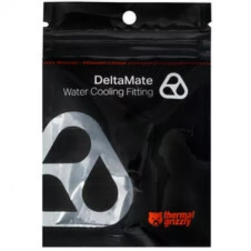 Thermal Grizzly DeltaMate Quick Disconnect Female - F, Schwarz
