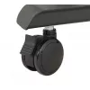 B-TECH AV SYSTEM X - Universeller Niedrigprofil-Flachbildschirm-Rollwagen (VESA 600 x 400) - 0,75 m, Ø50 mm Säulen