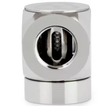 Thermal Grizzly DeltaMate Rotary 90° Adapter G1/4 inch auf G1/4 inch, Glanznickel