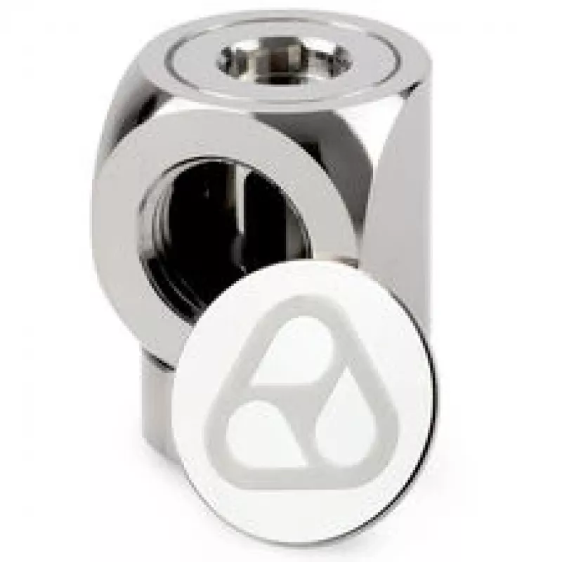 Thermal Grizzly DeltaMate Rotary 90° Adapter G1/4 inch auf G1/4 inch, Glanznickel