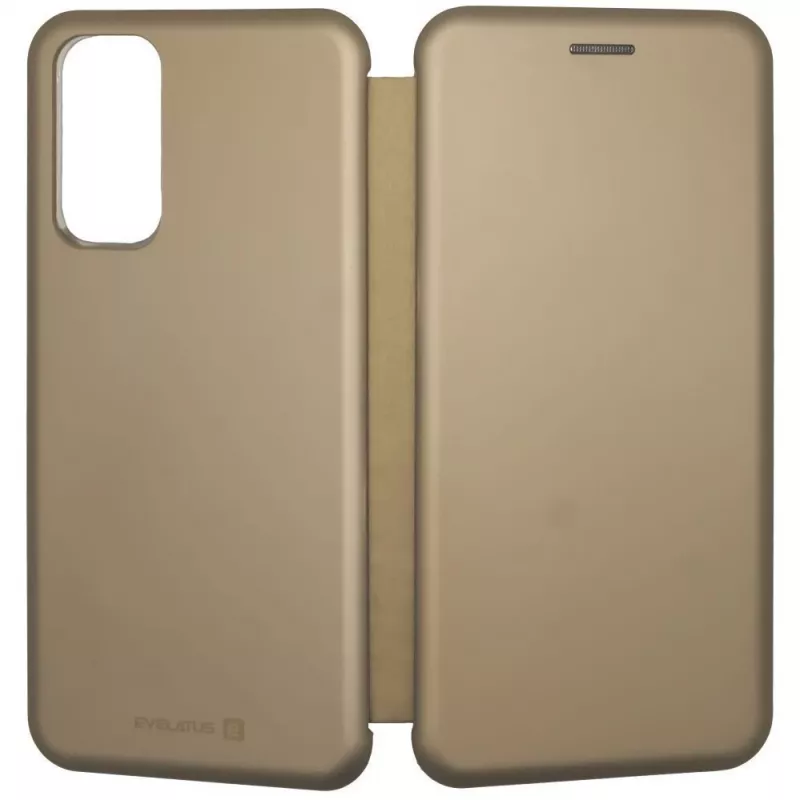 Evelatus Samsung Galaxy A53 5G Buchhülle Gold