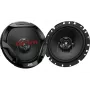 JVC CS-DR1722 6,5 Zoll 2-Wege Koaxial-Lautsprecher für Autos, 300W Peak, Carbon-Mica-Tieftöner