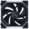 Lian Li UNI FAN SL FLEX Wireless ARGB 120 mm PWM Gehäuselüfter - 3er-Pack, Schwarz, Reverse Blade