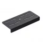 VIRPIL Controls Stuhlhalterungs-Verlängerungsplatte, 140mm - Schwarz
