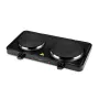 MEO MR-772-2 Doppel-Herdplatte 2500W, Gusseisen-Brenner, emailliert