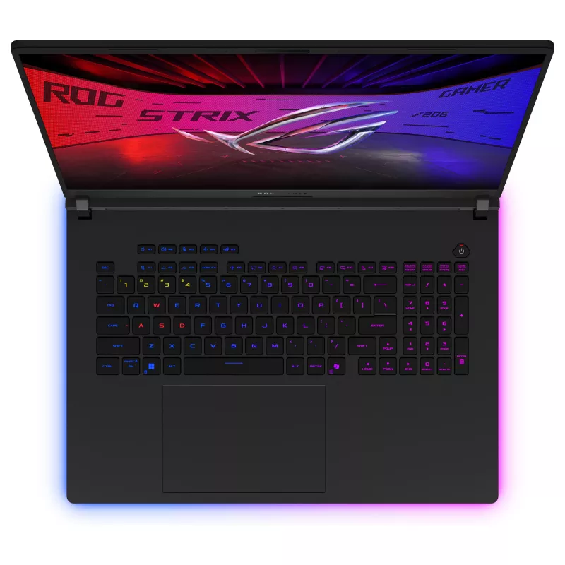 ASUS ROG Strix Scar 18 G835LXG-TQ328W Gaming-Laptop, 18 inch QHD+ 240Hz, Intel Core i9, RTX 5090, 128GB RAM, 8TB SSD, Win11 Home, deutsche Tastatur
