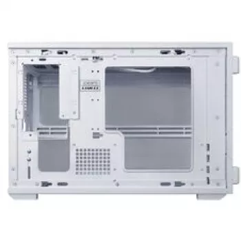 Lian Li DAN Cases B4 Wood Edition Micro-ATX Gehäuse - Buche, Weiß