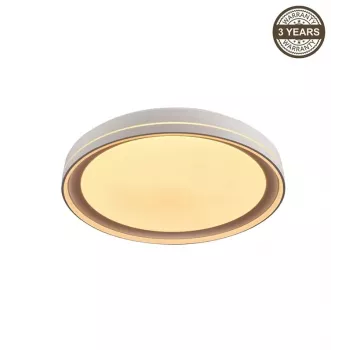 B2361-1M-R LED-Deckenleuchte 39cm 30W dimmbar einstellbares Weiß