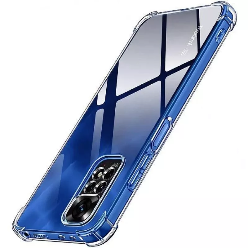 Evelatus Xiaomi Redmi Note 11/11S Military Shockproof Silikonhülle TPU Transparent
