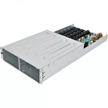 SilverStone SST-CPB01 1U 1+1 redundantes CRPS-Stromverteilerboard mit Käfig, bis zu 2400 W