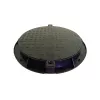 Gartenabdeckung für Abwasser 780PE-B A15 Schwarz HDPE Schachtdeckel