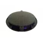 Gartenabdeckung für Abwasser 780PE-B A15 Schwarz HDPE Schachtdeckel