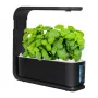 Smart Hydroponik-Topf ZG1001 Schwarz – 6-Pod Indoor-Garten mit Vollspektrum-LED, Wi-Fi-App-Steuerung, 2,5L Reservoir