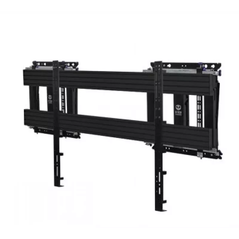 B-TECH AV BT9921/B Soft-Open Full Service Wandhalterung für XXL-Displays - Schwarz