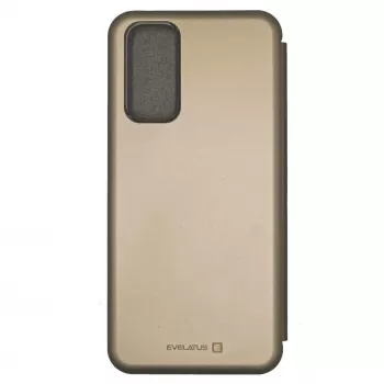 Evelatus Xiaomi Redmi Note 10S / Poco M5s Buchhülle Gold