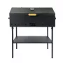 ŠAŠLYKINE MGL-3 TEXASCLUB Holzkohlegrill mit Deckel, 80x33x20 cm, Schwarz