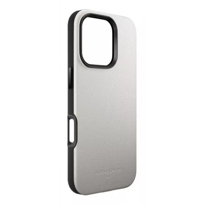 Native Union Active Case für iPhone 16 - Schwarz, MagSafe-kompatibel, recycelte Materialien