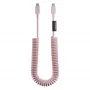 Native Union Pop Cable USB-C auf USB-C 2,4m 60W geflochtenes Kabel (Candy)