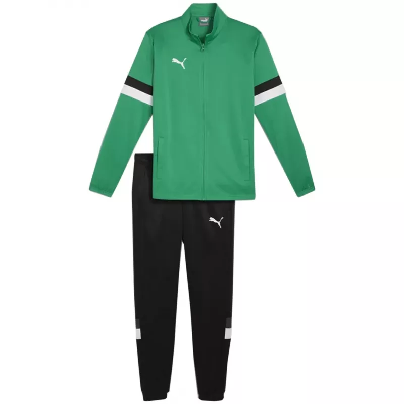 PUMA Herren Team Rise Trainingsanzug Forest Night / Puma Black 2XL